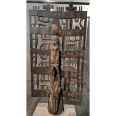 Senufo, Headdress, Mask, crucifix-like symbol